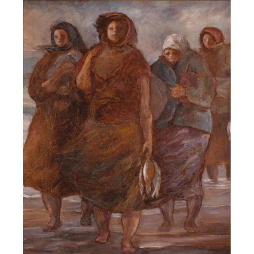 501 - Amos Langdown (South African 1930 - 2006) FISHER WOMEN