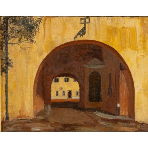 392 - Ruth Prowse (South African 1883 - 1967) ENTRANCE TO THE CASTLE