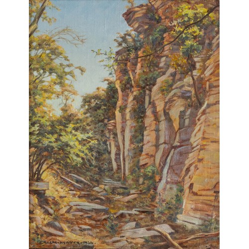 461 - Erich (Ernst Karl) Mayer (South African 1876 - 1960) ROCKY LANDSCAPE