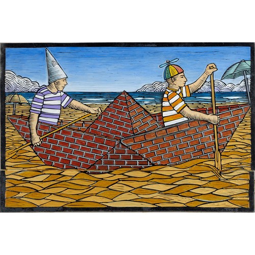 487 - Theo Paul Vorster (South African 1958 - ) SAILING