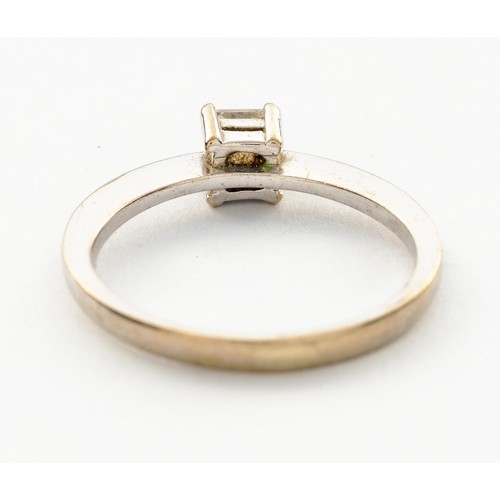 861 - A DIAMOND SOLITAIRE RING, APPROXIMATELY 0.28CTS