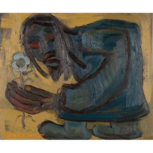 397 - Frans Martin Claerhout (South African 1919 - 2006) BLUE PROPHET