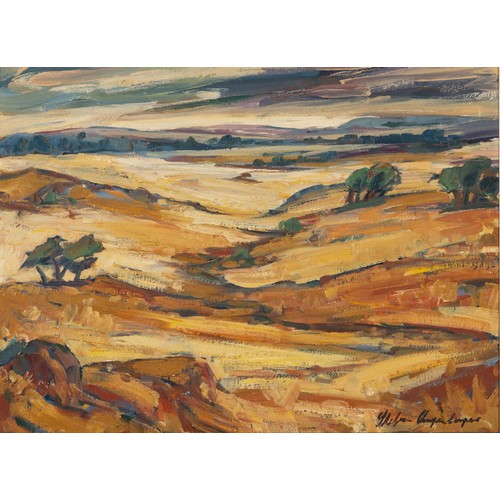 435 - Stefan Ampenberger (South African 1908 - 1983) HIGHVELD LANDSCAPE