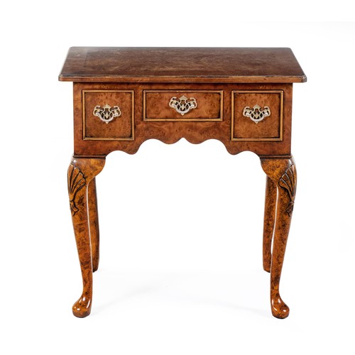 162 - A GEORGE II STYLE WALNUT SIDE TABLE