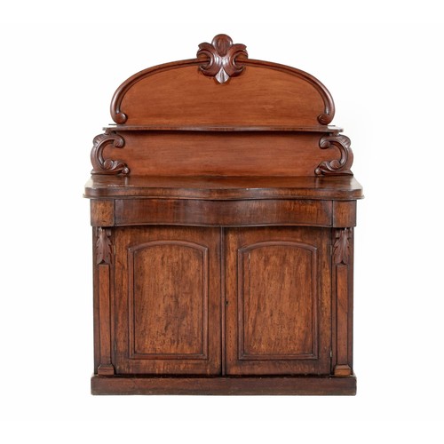 193 - A VICTORIAN MAHOGANY CHIFFONIER