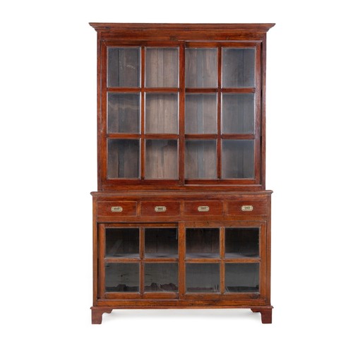 199 - A MAHOGANY BOOKCASE, 19TH CENTURY