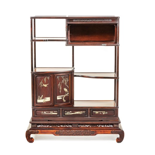 215 - A JAPANESE DISPLAY CABINET