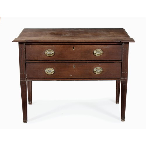 225 - A CAPE STINKWOOD CHEST OF DRAWERS