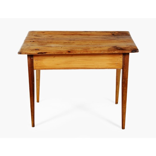 227 - A CAPE YELLOWWOOD AND FRUITWOOD SIDE TABLE