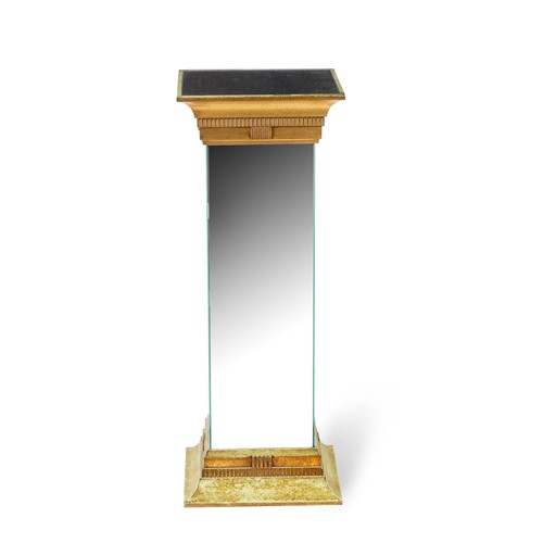 274 - A MIRRORED PEDESTAL