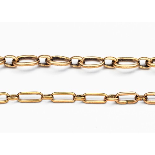 927 - TWO 9CT GOLD BRACELETS