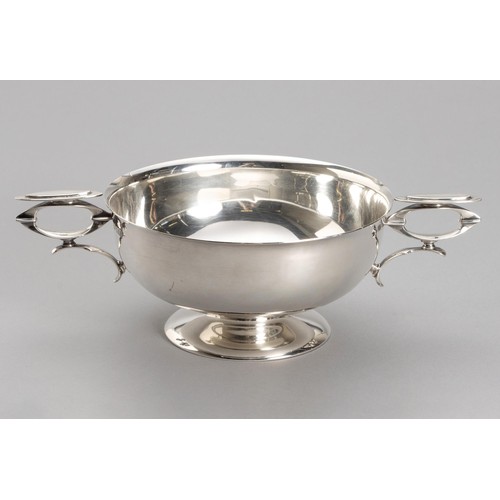 1035 - AN EDWARD VII SILVER ROSE BOWL, ROBERT STEWART, LONDON, 1907