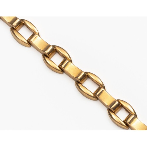 888 - AN 18CT GOLD BRACELET