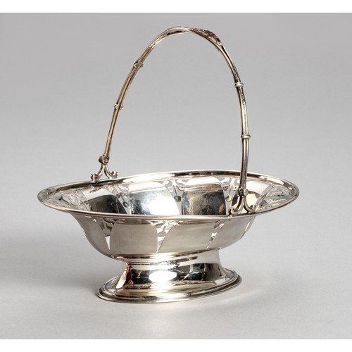 1042 - A GEORGE V SILVER SWEET DISH, SYDNEY AND CO, BIRMINGHAM, 1912