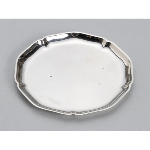 1090 - A FRENCH SILVER SALVER, EMILE PUIFORCAT