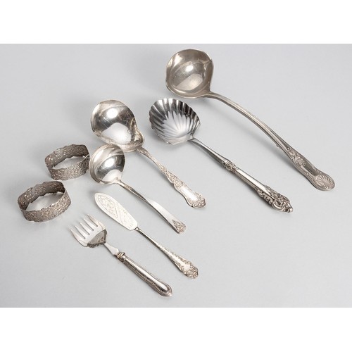 1129 - A MISCELLANEOUS COLLECTION OF ELECTROPLATE CUTLERY