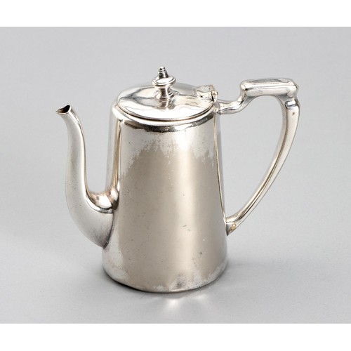 1120 - AN ELECTROPLATE COFFEE POT, ELKINGTON AND CO LTD