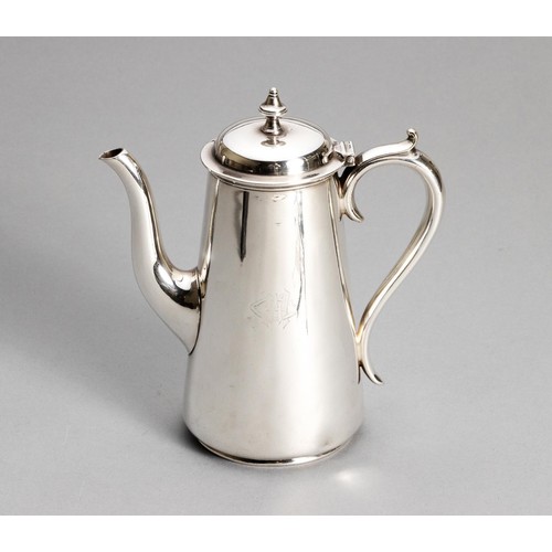 1112 - AN ELECTROPLATE COFFEE POT, ELKINGTON AND CO