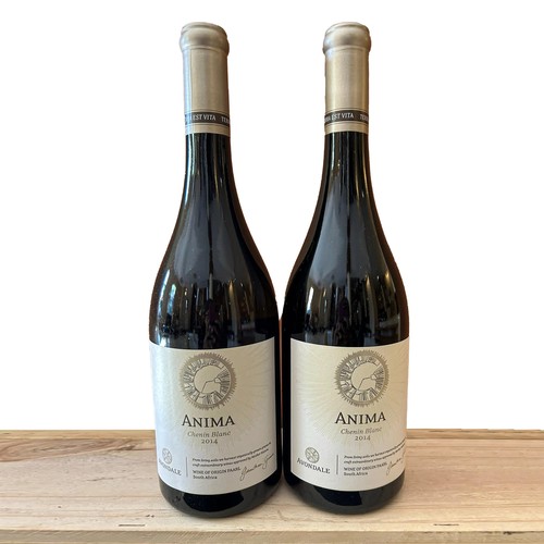 655 - 2014 Avondale Anima Chenin Blanc (750ml) x 2 bottles - Provenance: Restaurant Mosaic Wine Cellar Col... 