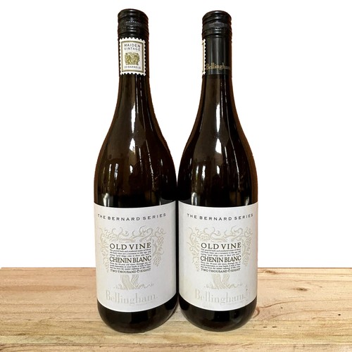 659 - 2008 Bellingham The Bernard Series Old Vine Chenin Blanc (750ml) x 2 bottles - Provenance: Restauran... 