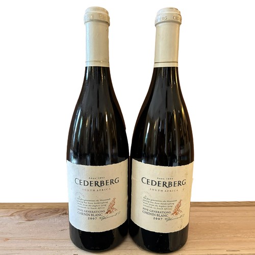 664 - 2007 Cederberg Five Generations Chenin Blanc (750ml) x 2 - Provenance: Restaurant Mosaic Wine Cellar... 