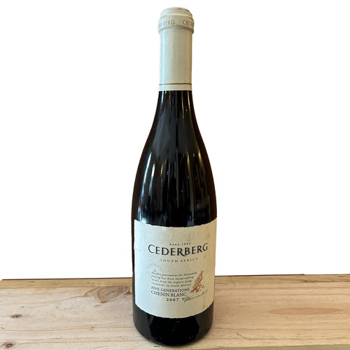 665 - 2007 Cederberg Five Generations Chenin Blanc (750ml) x 1 - Provenance: Restaurant Mosaic Wine Cellar... 