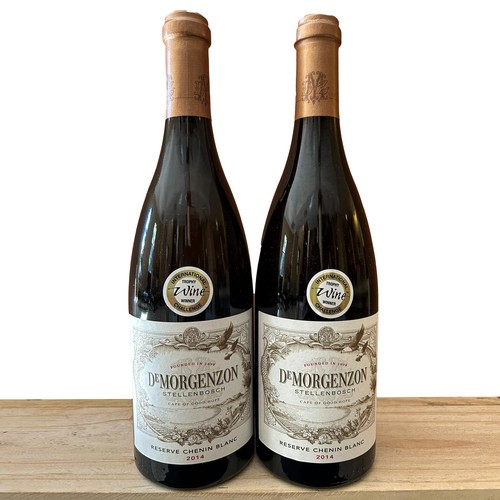 679 - 2014 De Morgenzon Reserve Chenin Blanc (750ml) x 2 bottles - Provenance: Restaurant Mosaic Wine Cell... 