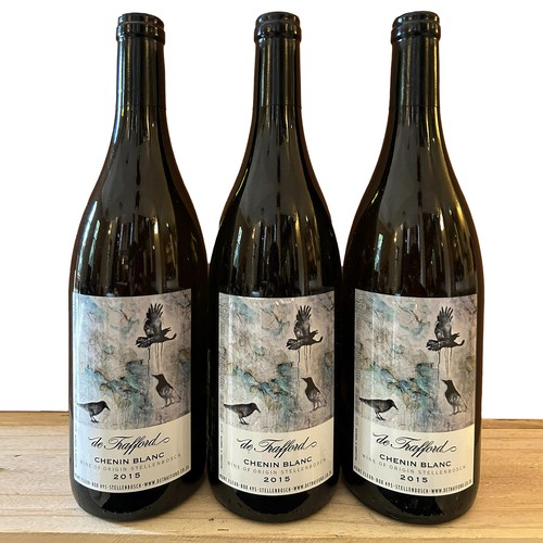 688 - 2015 De Trafford Chenin Blanc (750ml) x 3 bottles - Provenance: Restaurant Mosaic Wine Cellar Collec... 