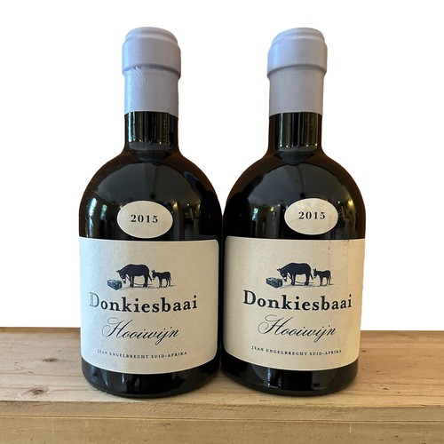 695 - 2015 Donkiesbaai Hooiwijn (375ml) x 2 bottles - Provenance: Restaurant Mosaic Wine Cellar Collection