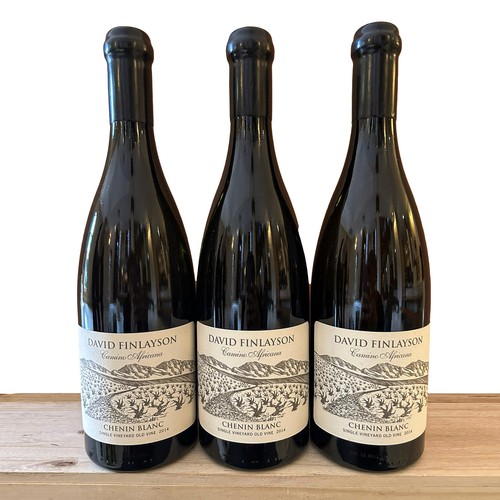 702 - 2014 Edgebaston David Finlayson Camino Africana Chenin Blanc (750ml) x 3 bottles - Provenance: Resta... 