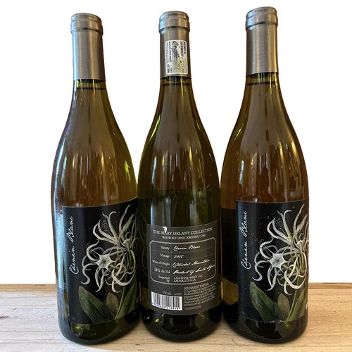 723 - 2015 Mary Delany Botanica Chenin Blanc (750ml) x 3 bottles - Provenance: Restaurant Mosaic Wine Cell... 