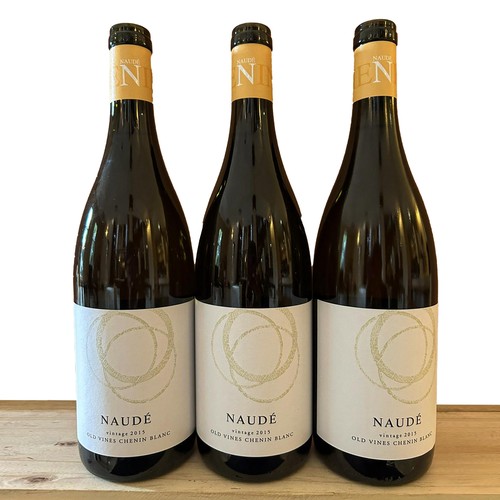 745 - 2013 Naudé Old Vines Chenin Blanc (750ml) x 3 bottles - Provenance: Restaurant Mosaic Wine Cellar Co... 