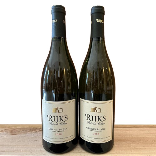 770 - 2008 Rijk's Barrel Fermented Chenin Blanc (750ml) x 2 bottles - Provenance: Restaurant Mosaic Wine C... 