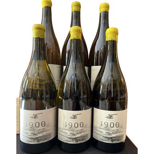 774 - 2015 Spioenkop 1900 Chenin Blanc MAGNUM (1500ml) x 6 bottles - Provenance: Restaurant Mosaic Wine Ce... 