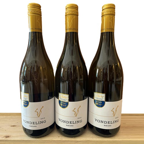 792 - 2010 Vondeling Babiana (750ml) x 3 bottles - Provenance: Restaurant Mosaic Wine Cellar Collection