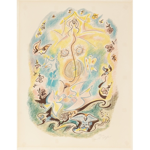 429 - André Masson (French 1896 - 1987) UNTITLED (from Sonnets de Louise Labé)