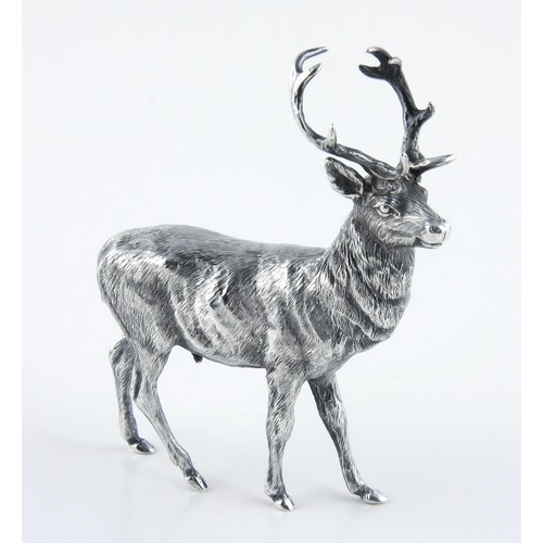 178 - AN ELIZABETH II SILVER STAG, BSE PRODUCTS, LONDON, 1982