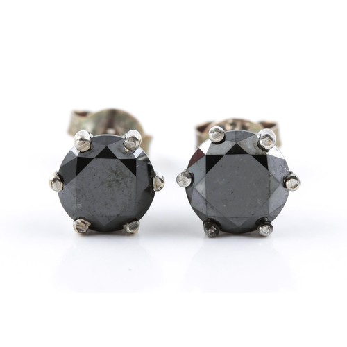 1701 - A PAIR OF DIAMOND STUD EARRINGS, 1,20 CT