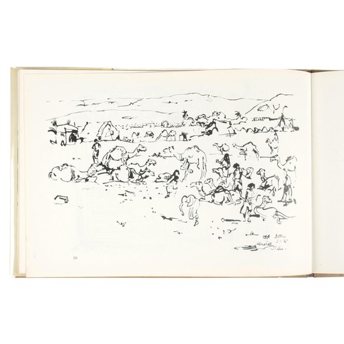 808 - BATTISS IN THE HADHRAMAUT – SKETCHES OF SOUTHERN ARABIA by Murray and Elsabé Schoonraad,