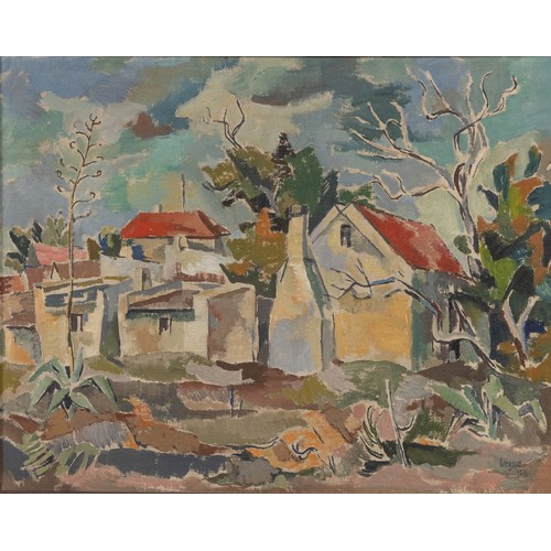 1091 - Gregoire Johannes Boonzaier (South African 1909 - 2005) HOUSES OF OUDTSHOORN