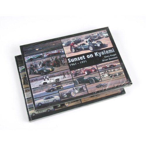 834 - SUNSET ON KYALAMI, 1961-1971 (2 COPIES) by Gary Kegel & Brian Bennett