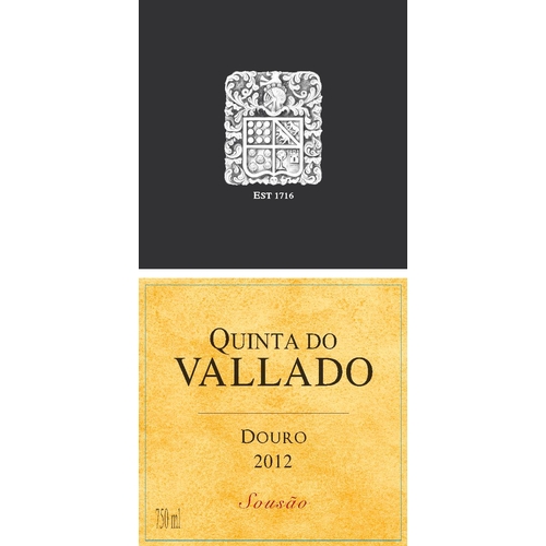 222 - Quinta do Vallado Sousao Douro 2012 x1- 750ml bottle(s)