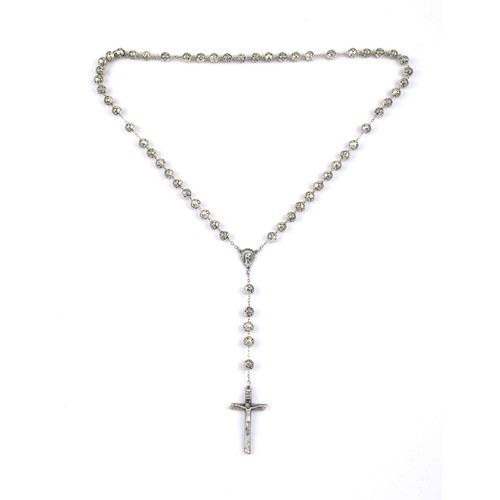 1751 - A SILVER ROSARY