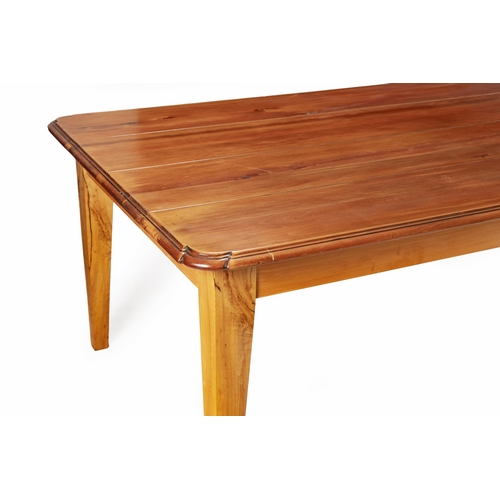 5 - A CEDAR AND YELLOWWOOD VICTORIAN STYLE COUNTRY TABLE