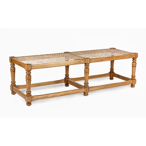 64 - A CAPE YELLOWWOOD RIEMPIE BENCH