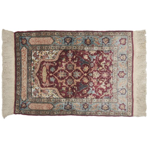 110 - A SILK HEREKE, TURKEY, MODERN