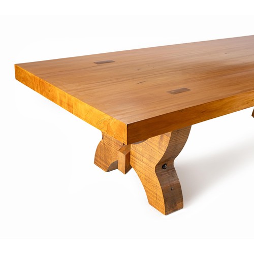 58 - A COUNTRY YELLOWWOOD ORIGINS DINING TABLE
