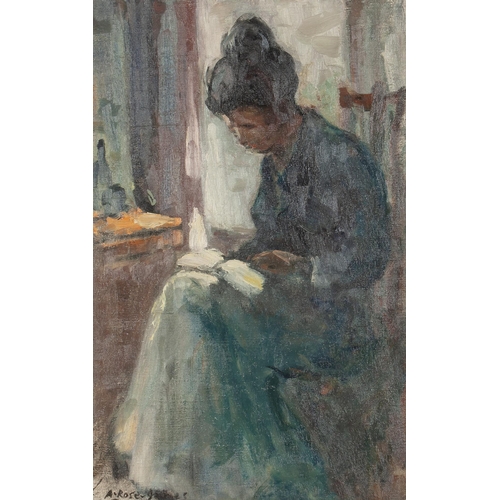 1053 - Alexander Rose-Innes (South African 1915 - 1996) WOMAN READING