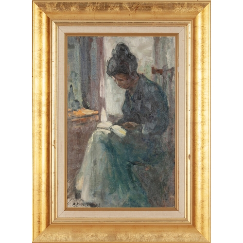 1053 - Alexander Rose-Innes (South African 1915 - 1996) WOMAN READING