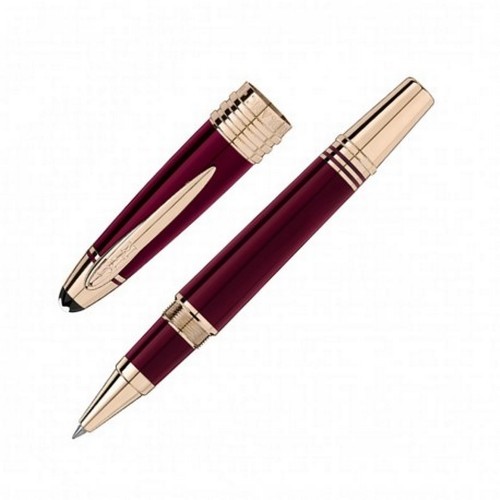 17 - A MONTBLANC GREAT CHARACTERS HOMAGE TO JOHN F KENNEDY SPECIAL EDITION BALLPOINT PEN